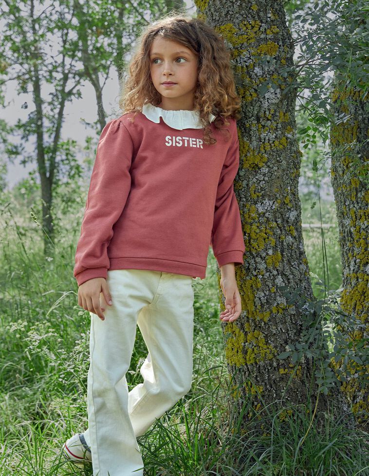 Sweat-shirt Sister Coral Novo
