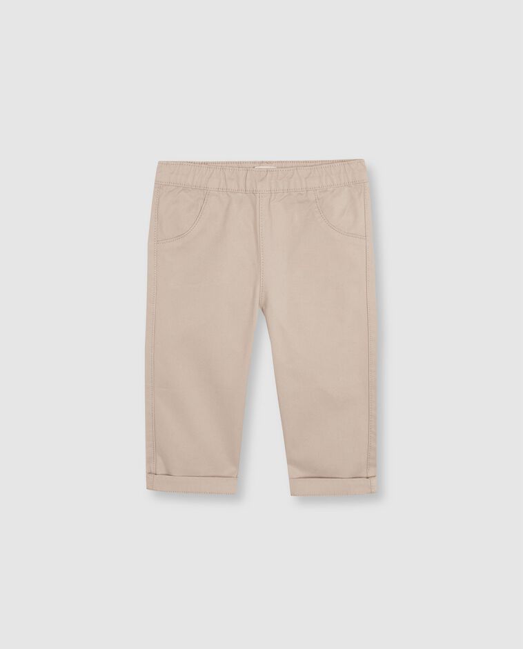 Pantaloni lunghi color pietra da asilo 