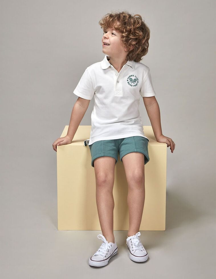Polo de sport blanc