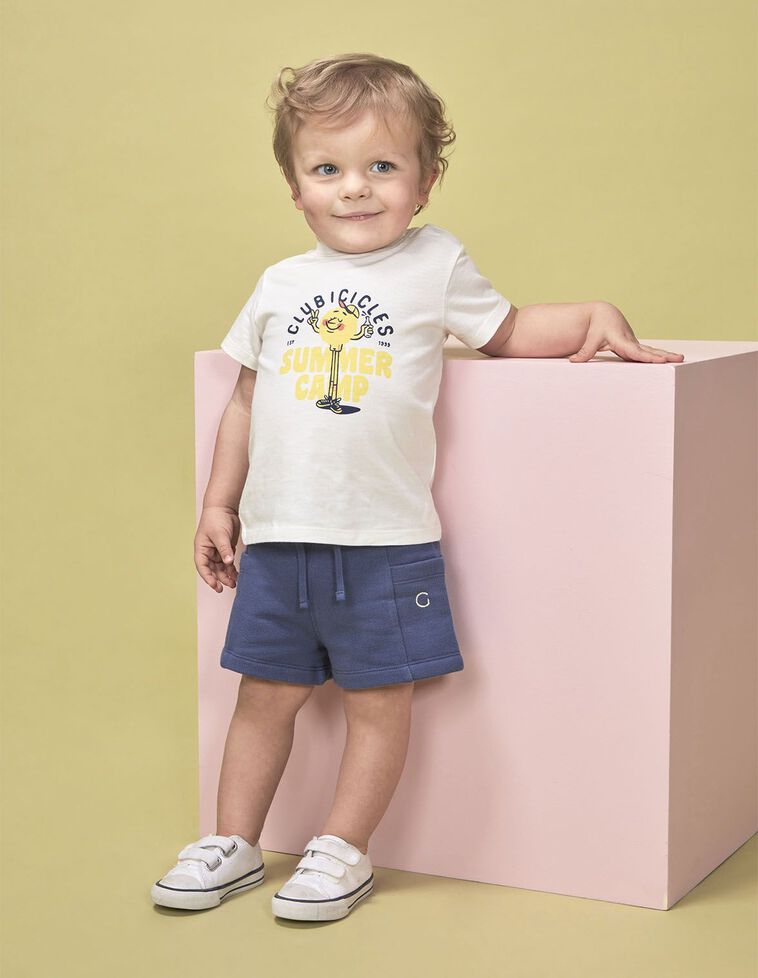 T-shirt camp blanc