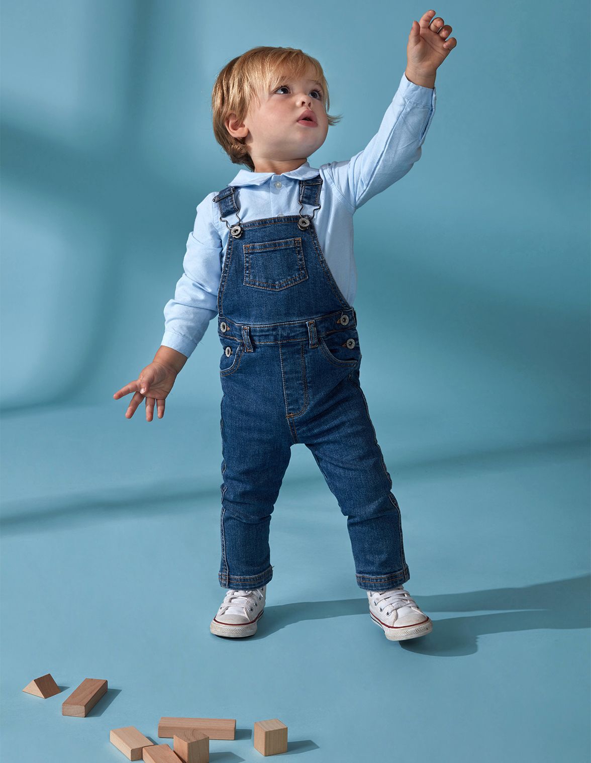 Salopette jeans bambino shop