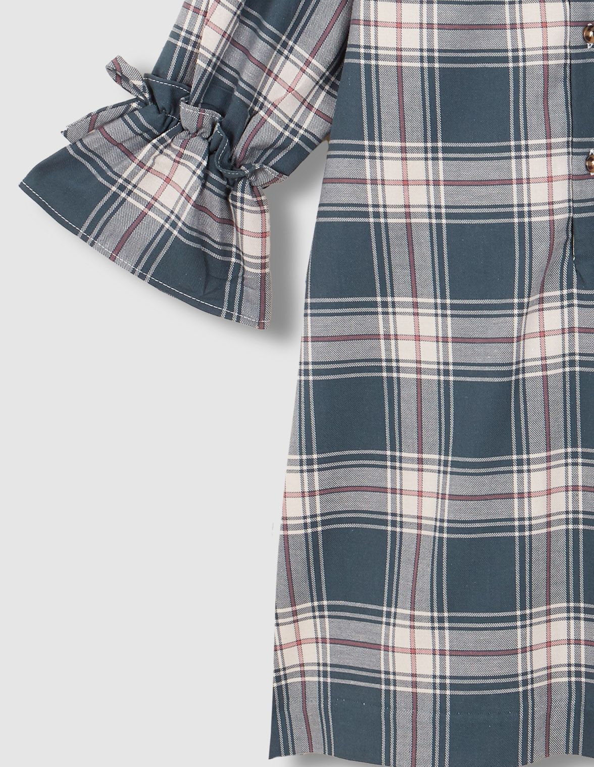 Vestito scozzese grigio discount