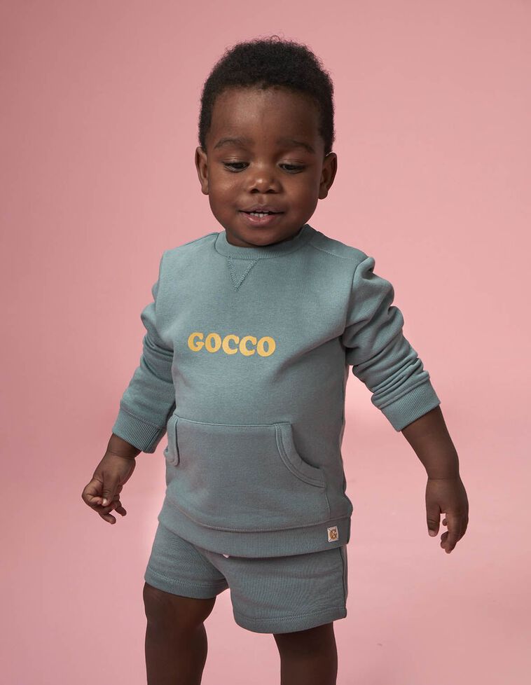 Sweat gocco bleu clair