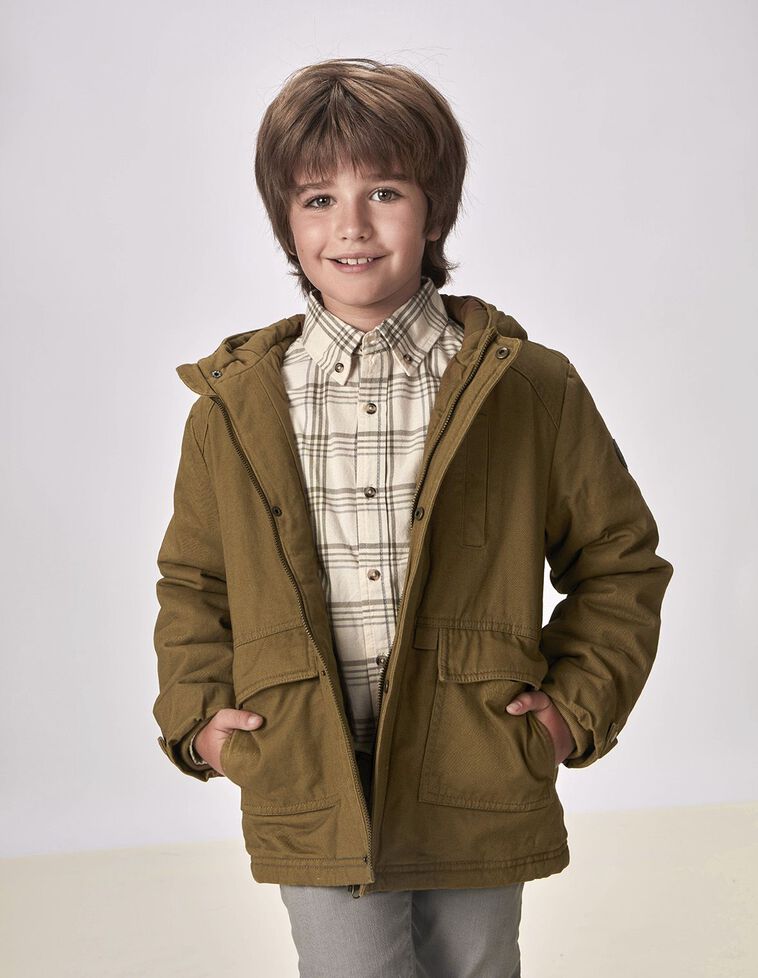 Parka Cammello Scuro