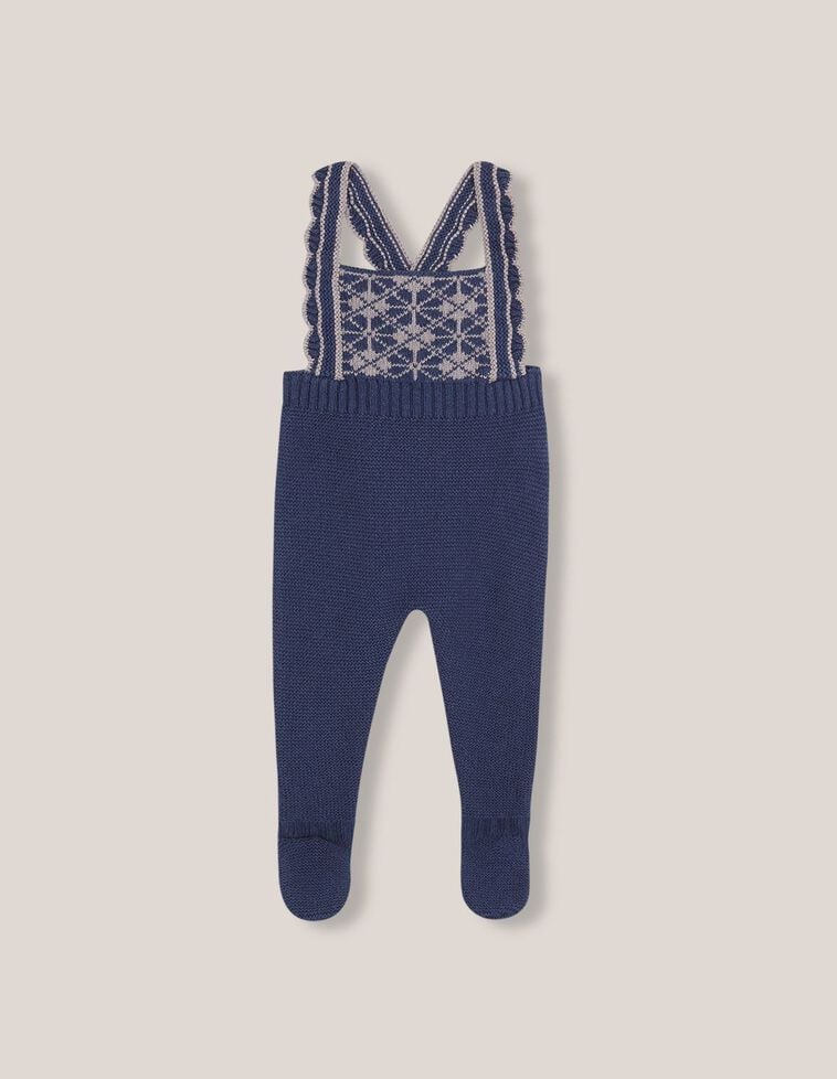 Jambières en tricot gris