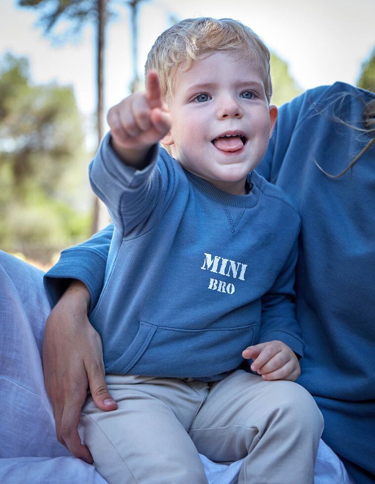 Sweat gocco bleu