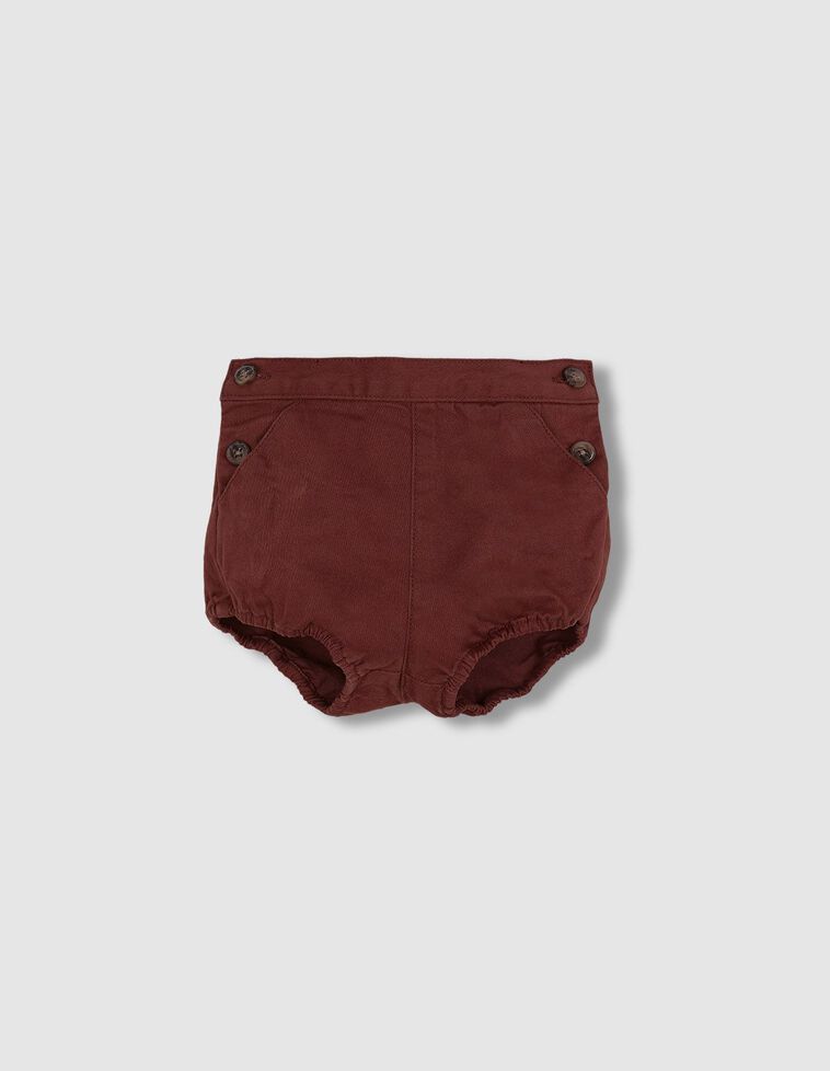 Bloomer en sergé rouge