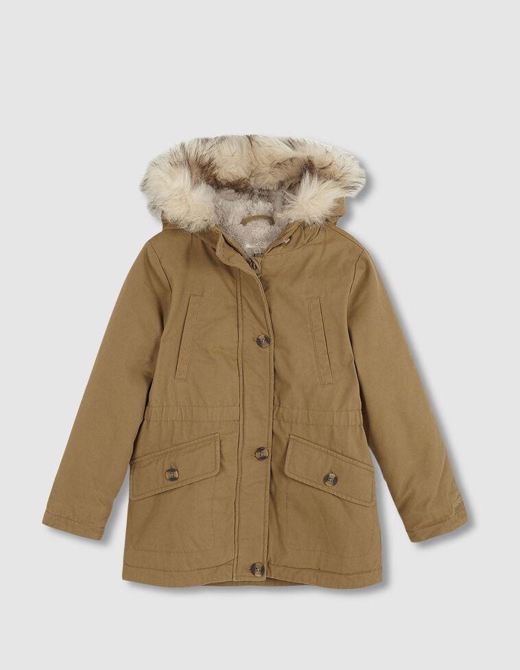 Parka con cappuccio