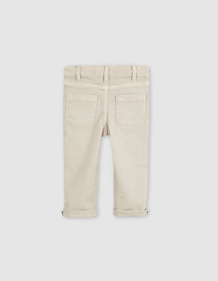 Pantalon skinny avec poches plaquées