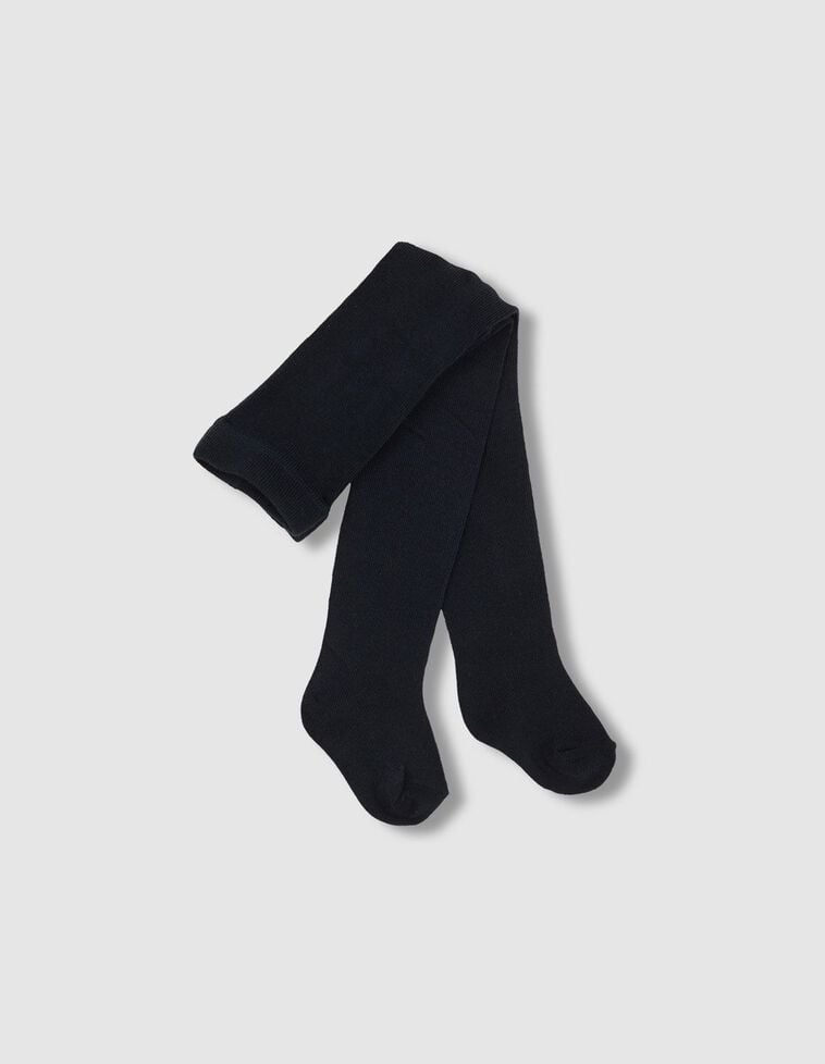 Collants basiques unis verts