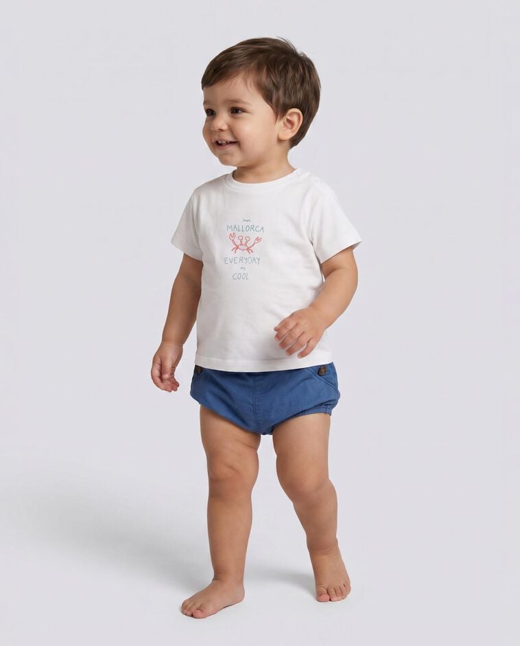 T-shirt Mallorca blanc