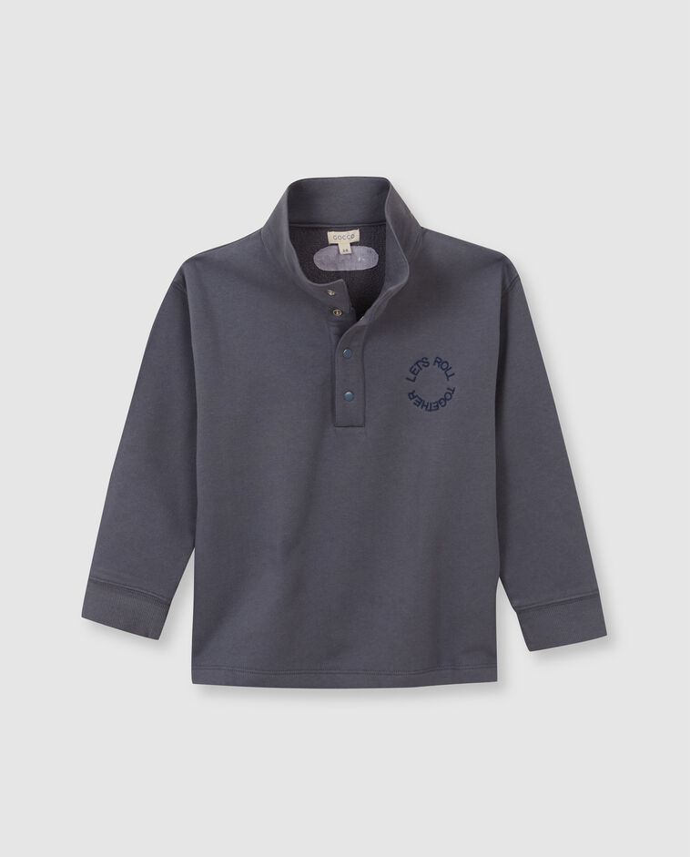 Sweat-shirt caravana azul
