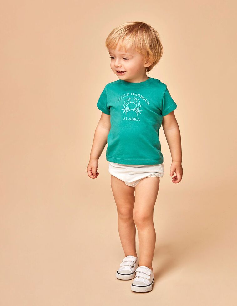 T-shirt com estampado  branca
