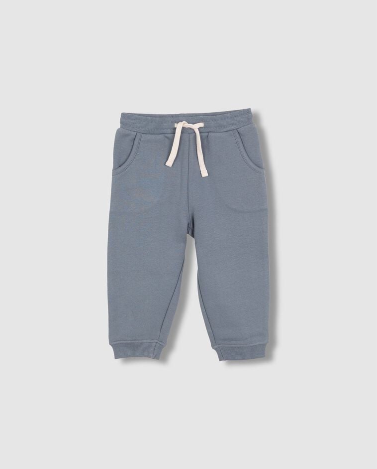 Pantalon de surv&ecirc;tement bleu b&eacute;b&eacute;