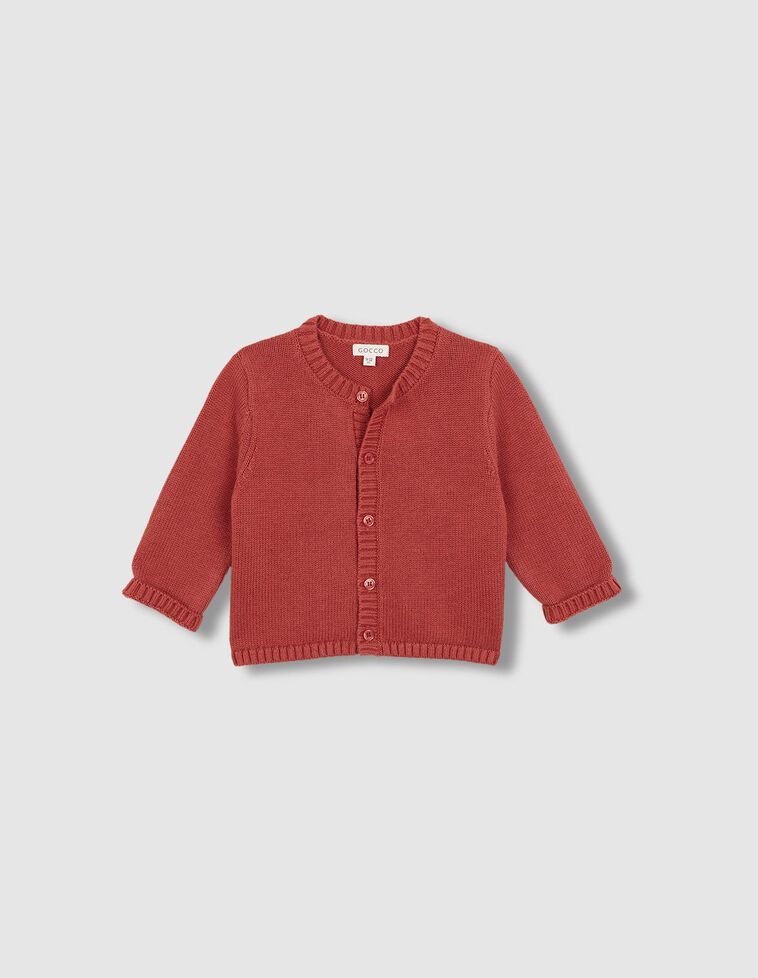 Veste basique marron
