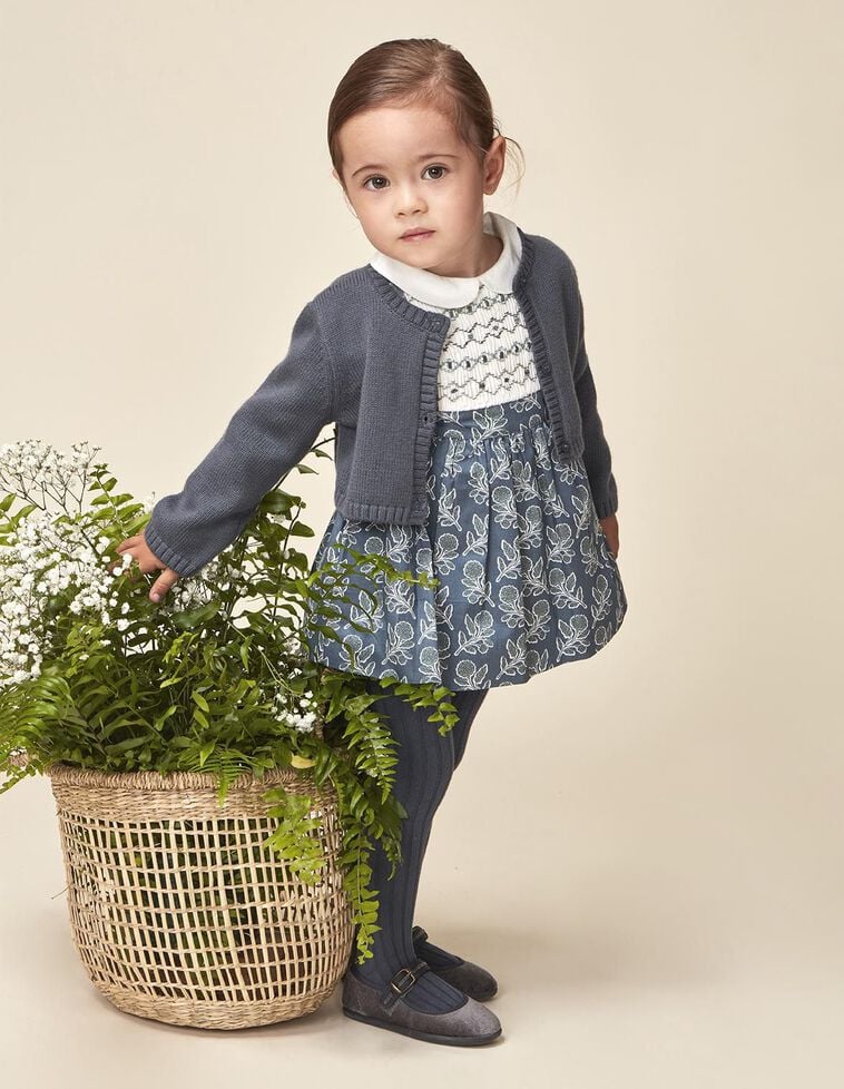 Kurze Basic-Jacke, in Hellblau