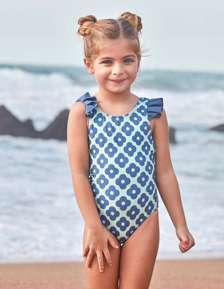 Maillot de bain vert style années 60