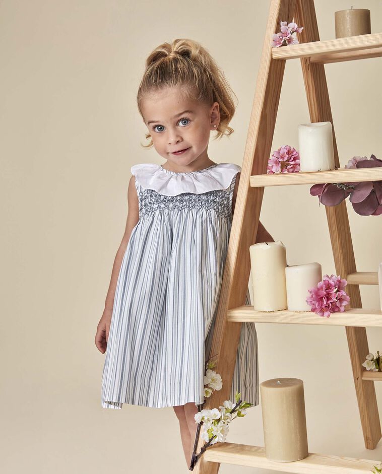 Vestito smock bianco