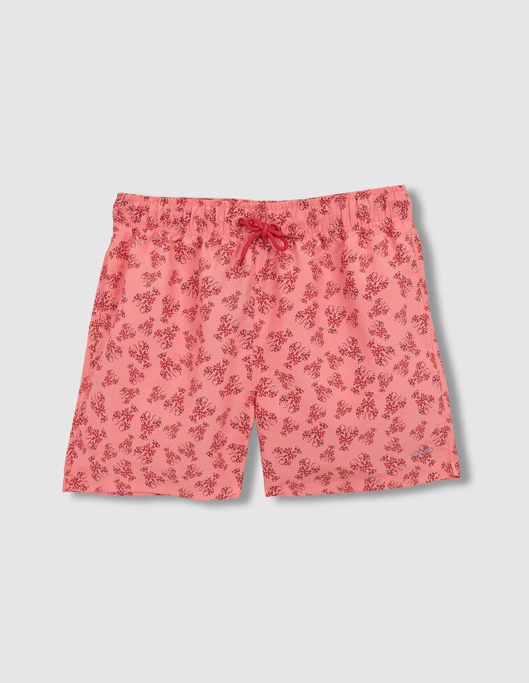 Fato de banho padre estampado lagosta rosa