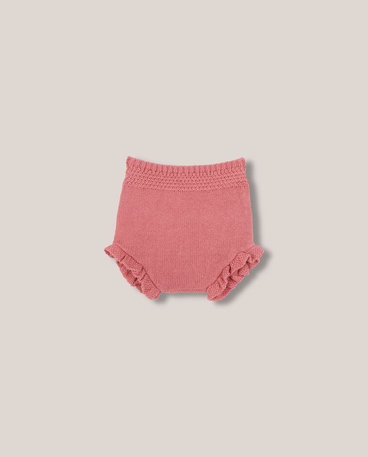 Pantacourt en maille corail