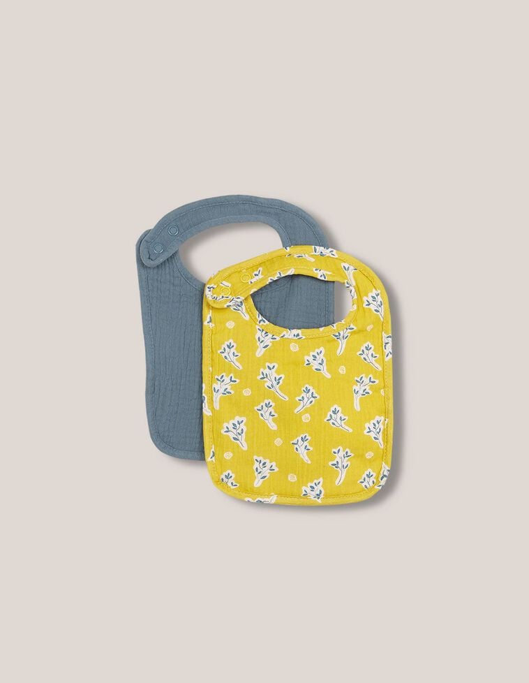 Pack de bavoirs combinés jaunes