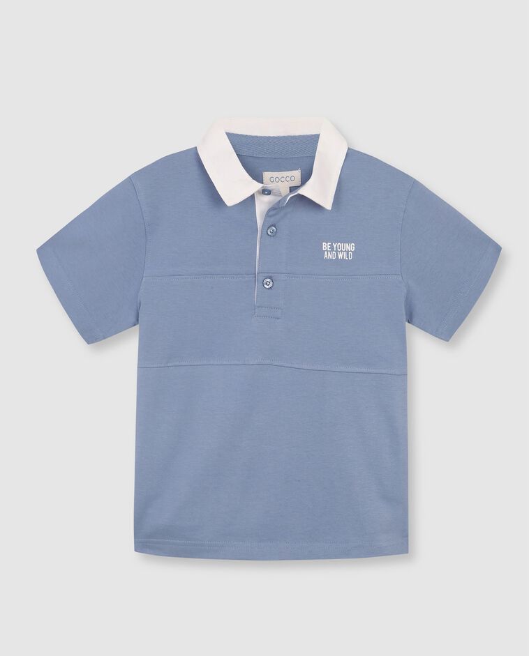 Polo Thunder bleu clair