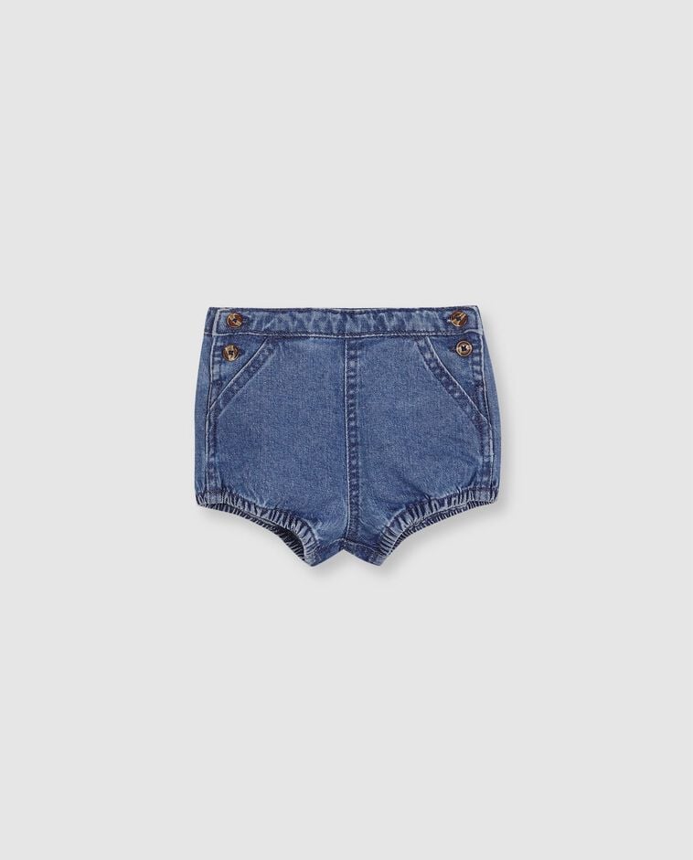 Pantaloncini denim azzurro chiaro 
