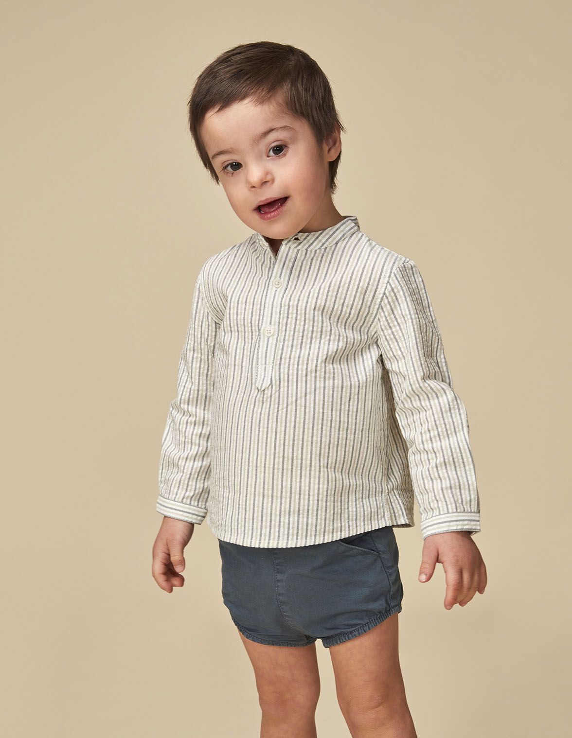 Chemise verte enfant online