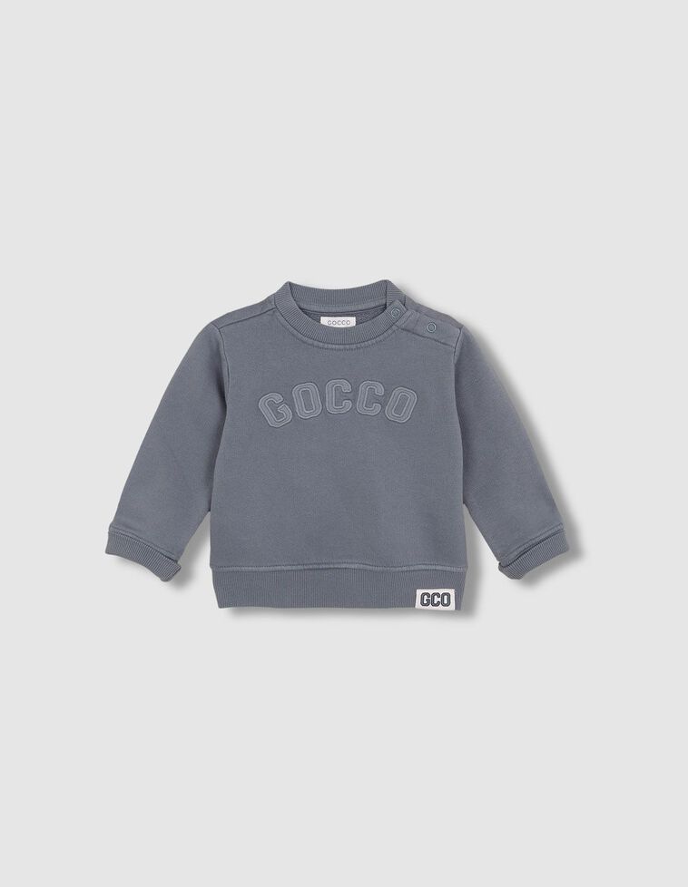 Sweat-shirt gocco bleu clair