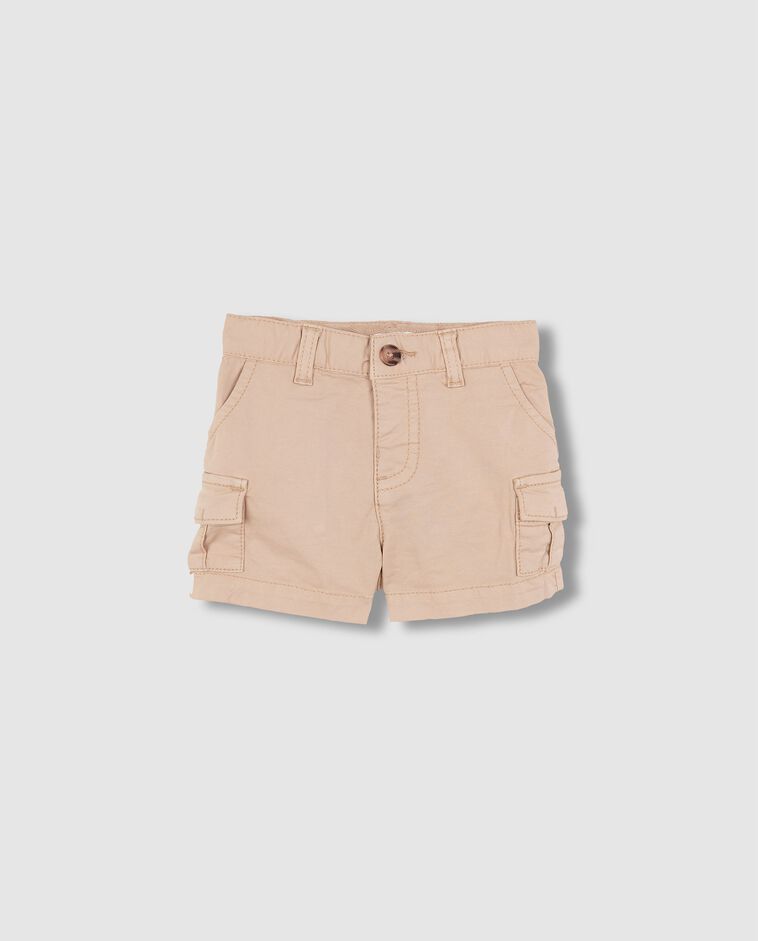 Pantacourt cargo marron