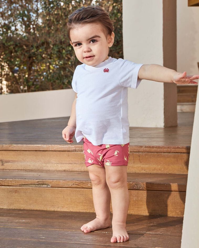 Maglietta granchio bianca