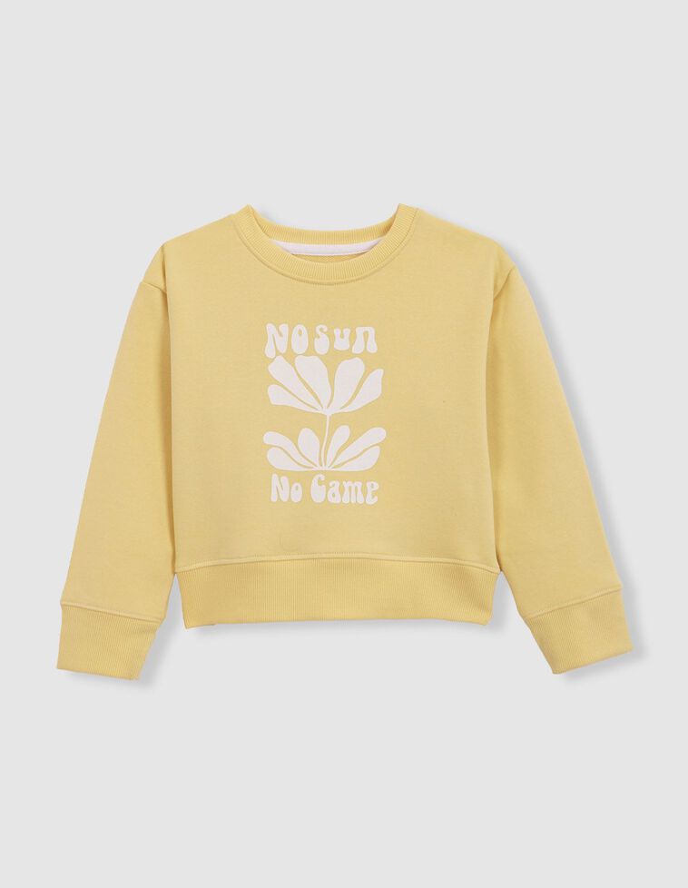 Sweat imprimé vert