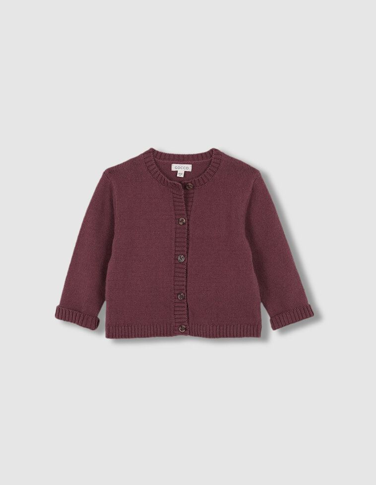 Giacca Maglia Standard Melanzana