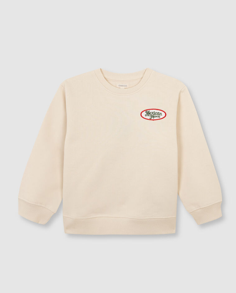 Sweat beige clair