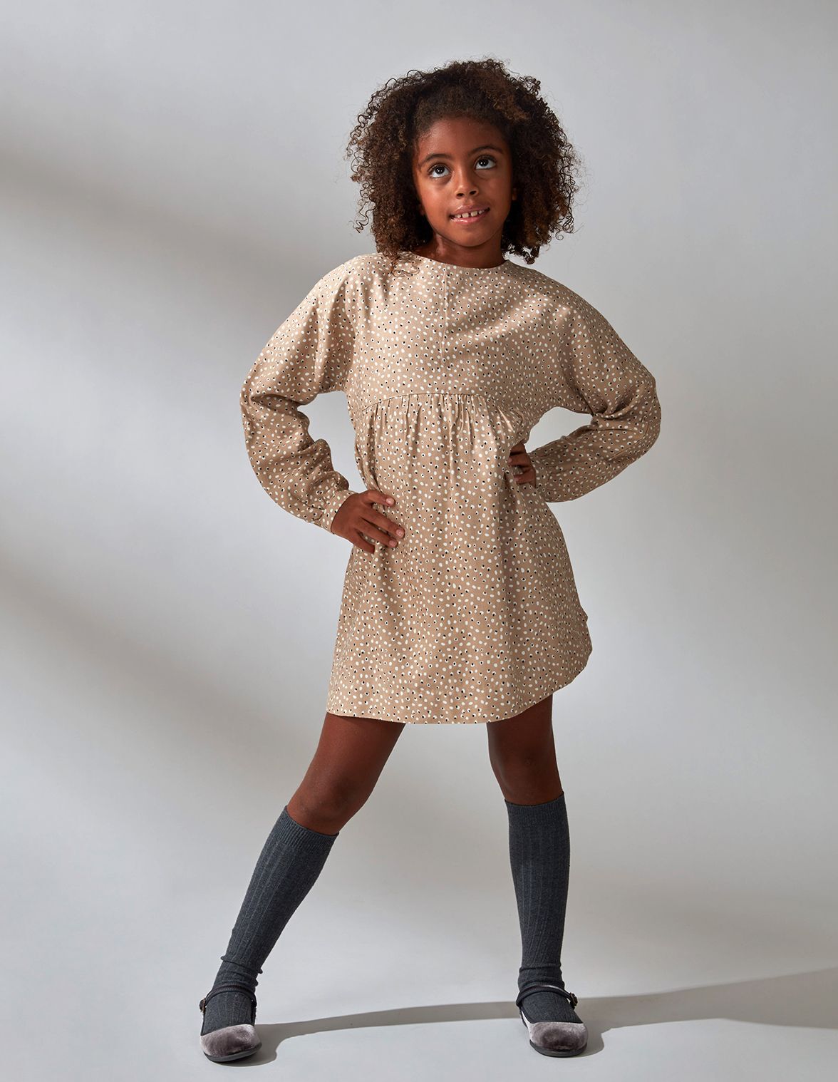 Robe best sale leopard fille