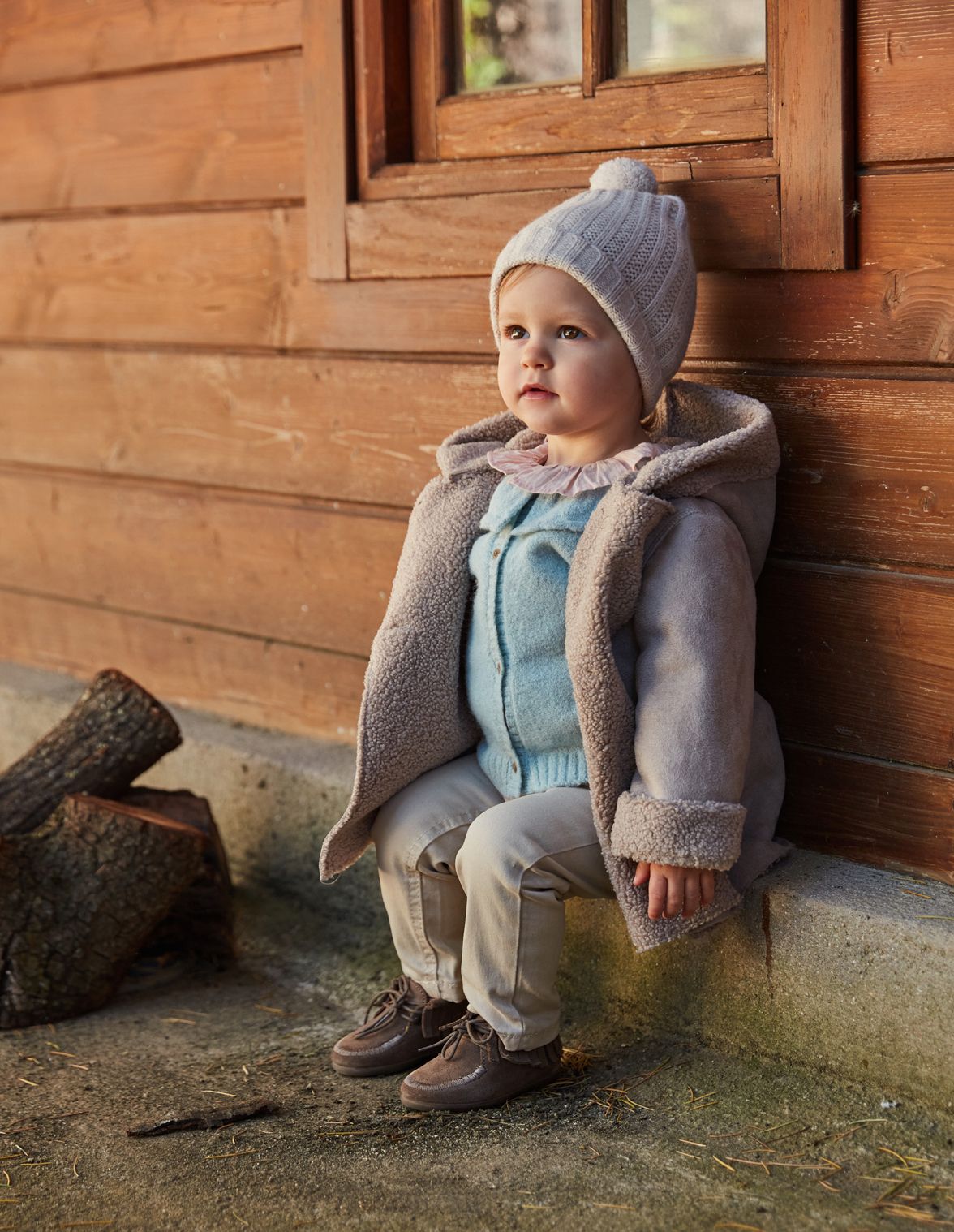 Manteau double face B b Gocco