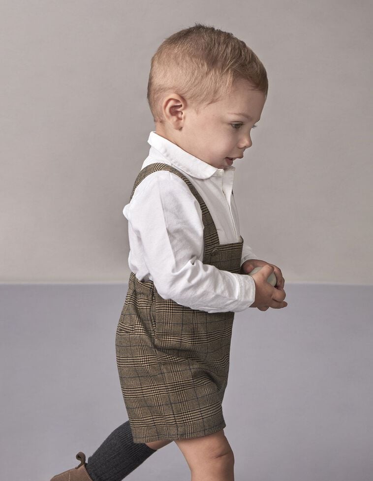 Chemise Col Beb&eacute; Blanc Cass&eacute;
