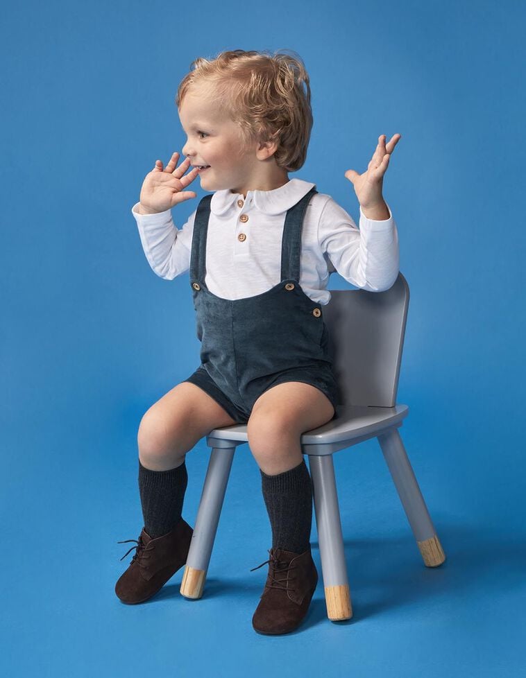 Basic-Langarmshirt, in Weiß