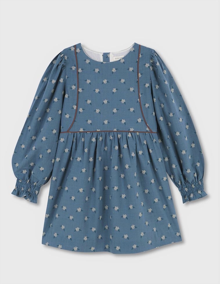 Vestito stampato con filetti