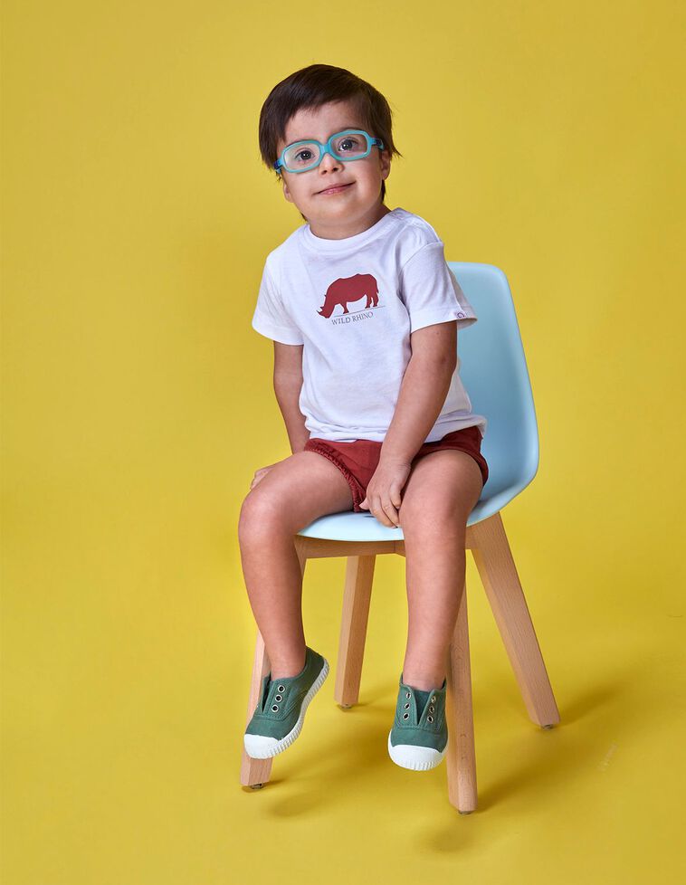 T-shirt  branca com estampado