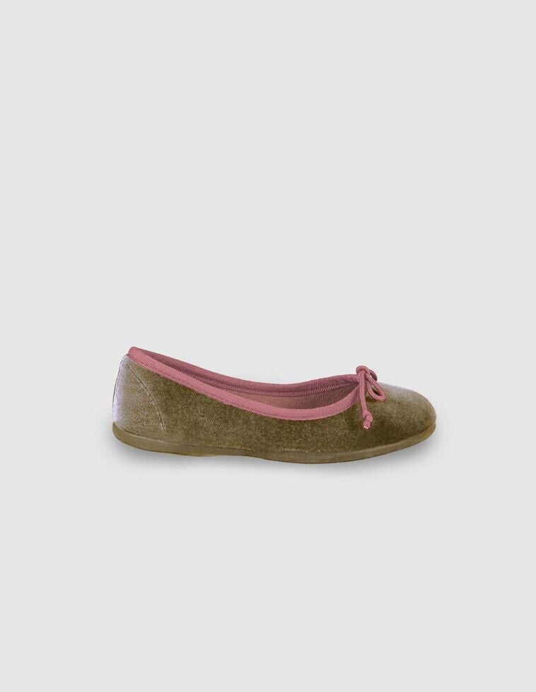 Ballerines à clous noir