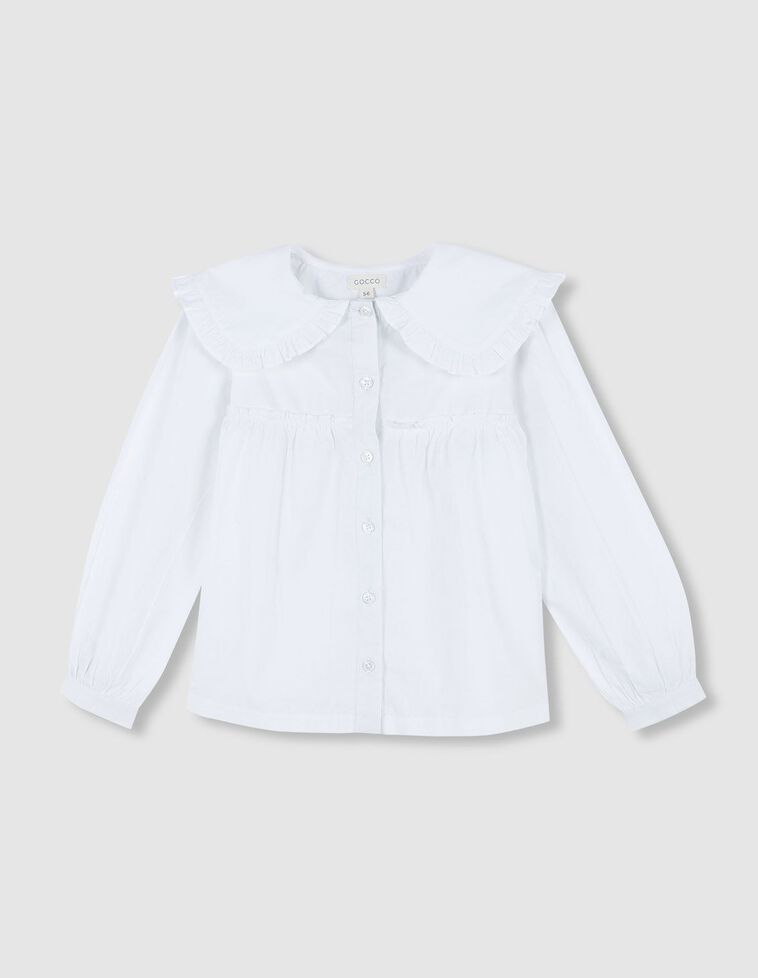 Camicia cotone colletto bobo