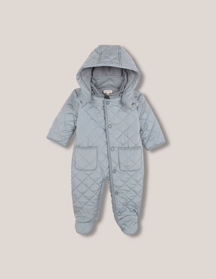 Tuta husky con cappuccio rimovibile verde