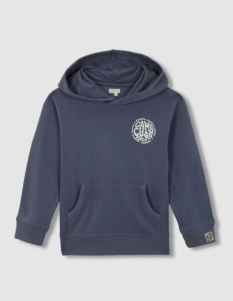 Sweat gris imprimé game changers