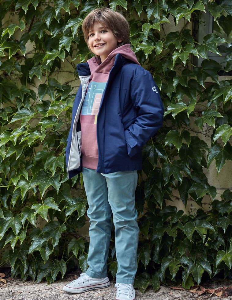 Cappotto Tecnico Blu Marino