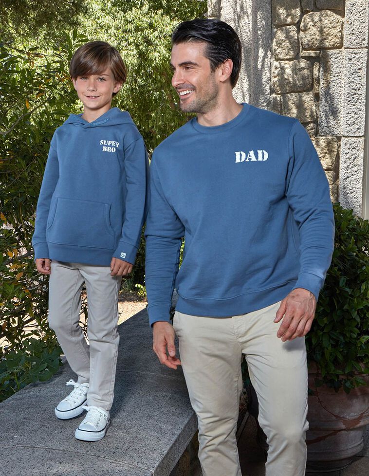 Sweat dad bleu
