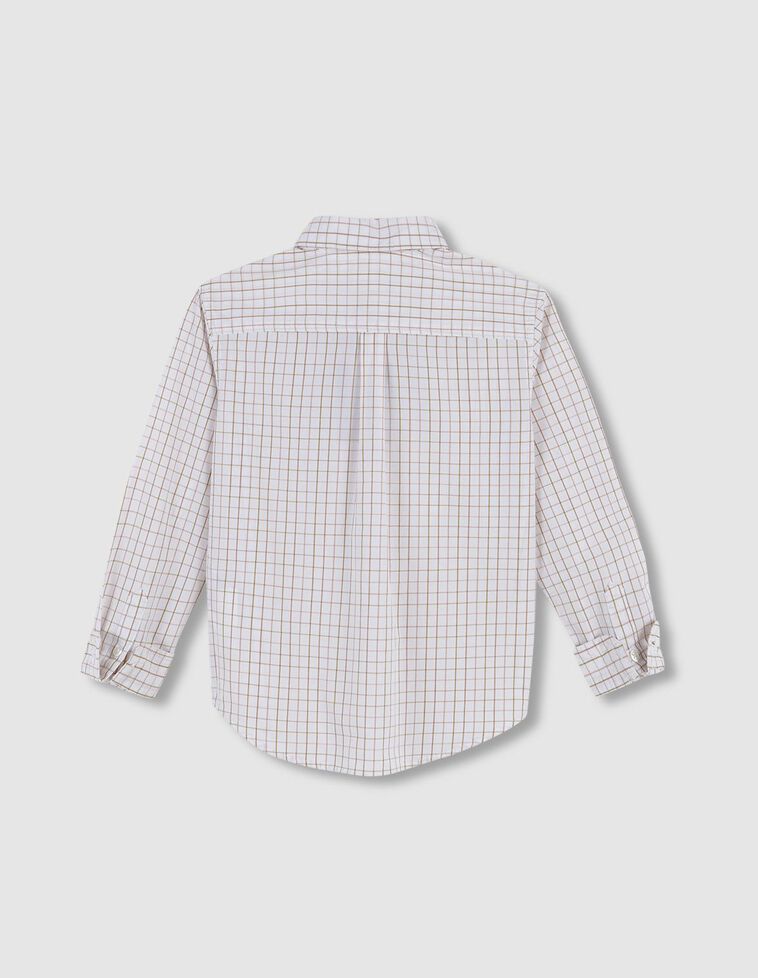 Chemise en coton imprimé