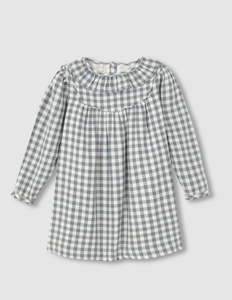 Vestito viyella stampato