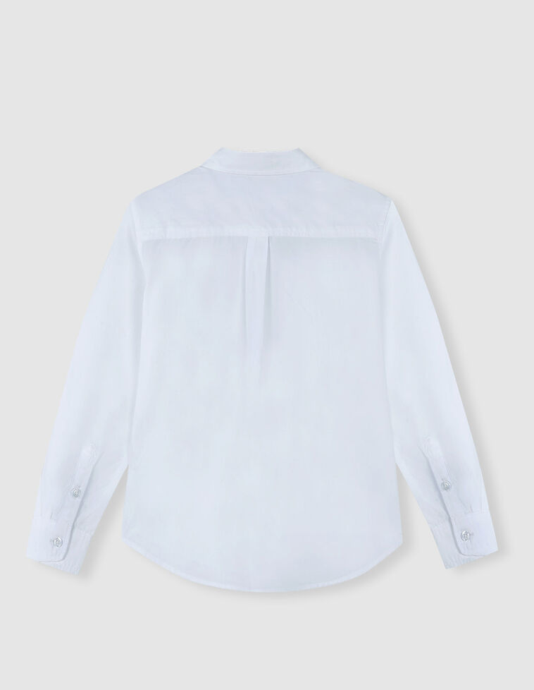 Chemise blanche avec col