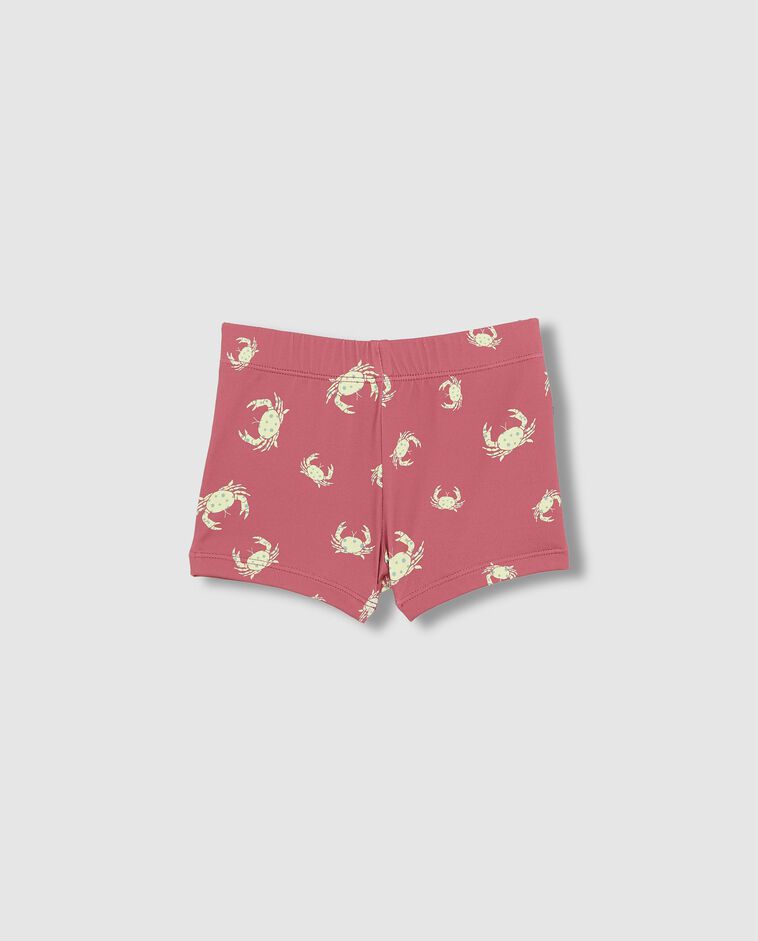 Maillot de bain crabes corail